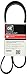 Gates K080558 Micro-V Serpentine Drive Belt