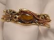 SOM Cuff, Slim Braid Bouquet, Tiger's Eye