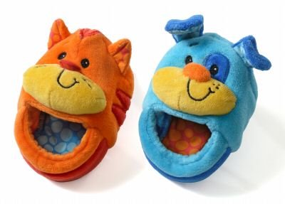 Childrens Toyshop   : Baby Foot Rattles - Rattles with a Kick