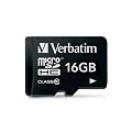 Verbatim 44010 16GB Micro SDHC Class 10 SD Card