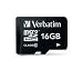 Verbatim 44010 16gb Micro Sdhc Class 10 Sd Card