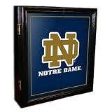 MVP Collegiate Dart Board Cabinet - Notre Dame ("ND")