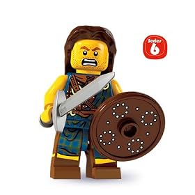 LEGO Collectable Minifigures: Scottish Highland Battler Minifigure (Series Six)