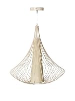 HOME FURNITURE Lámpara De Suspensión Crema