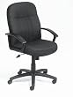 Boss Black Fabric Mid-Back Executive Chair