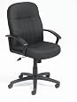 Boss Black Fabric Mid-Back Executive Chair