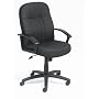 Boss Black Fabric Mid-Back Executive Chair