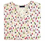 Cherokee Uniforms Fair & Square V-Neck Scrub Top (M)