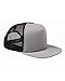 BX FOAM FRONT TRUCKER CAP (STEEL/BLACK) (OS)
