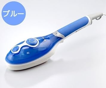 【クリックで詳細表示】ハンディーアイロン＆スチーマー (ブルー)： ホーム＆キッチン