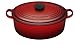 Le Creuset Cast Iron Oval Casserole, Cerise, 29 cm