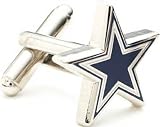 Cufflinks Inc Men's Dallas Cowboys Cufflinks Blue/White