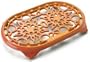 Le Creuset 10-1/2-Inch Deluxe Oval Trivet, Flame