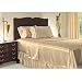 Luxurious Twin Size Champagne Satin Sheet Set