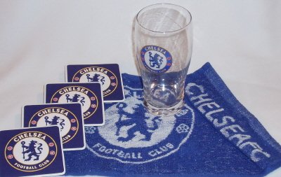 Chelsea F.C. Official Mini Bar Set