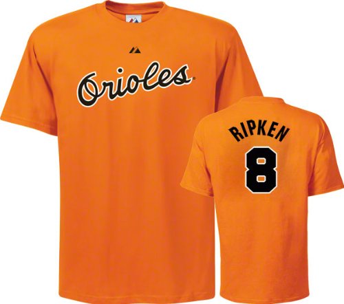 Brooks Robinson T-Shirt: Baltimore Orioles #5 Orange Cooperstown T-Shirt