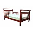 Dream On Me Toddler Sleigh Bed - Cherry