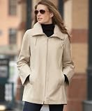 Calvin Klein Brushed Cotton Swing Coat