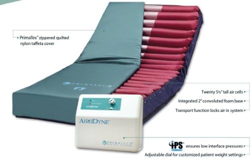 AiroDyne Alternating Pressure with Low Air Loss Mattress Replacement System - 80" Length