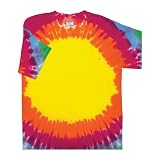 Gildan Tie-Dyes - Adult Teardrop Rainbow Tee (74)