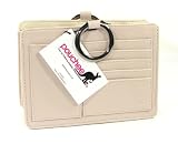 Pouchee Purse Organizer Insert - Fog Leatherette