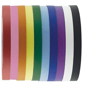 KraftTape Colored Tape - 10 pk. by KraftTape
