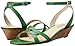 Nine West Women's Valaria Leather Wedge Sandal