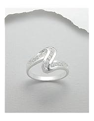 CZ Ring In 92.5 Sterling Silver