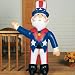 Jumbo Inflatable Uncle Sam (Stands 6 Feet High)