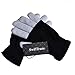 LED Gloves Flashing Finger Lighting Gloves with 6 Modes for Clubbing, Rave, Birthday, EDM, Disco, and Dubstep Party by Swiftrans(TM) (Black Whole Fingers 6 Modes)