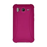 Amzer Silicone Skin Jelly Case for HTC Inspire 4G - Hot Pink