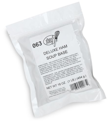 Total Ultimate Foods Deluxe Ham Soup Base, 16-Ounce Resealable Pouches (Pack of 12) by Total Ultimate Foods