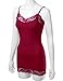 Mabssi Sexy Women Lace Vest T Shirt Tees Blouse Tank Tops