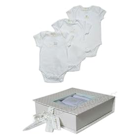 Baby Boy Three Piece Onesies Gift Box
