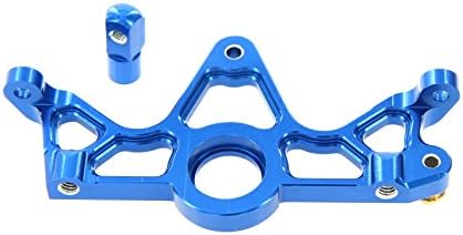 GPM Racing Motor Plate Mount for 1:10 Traxxas Slash 4X4 + Other TRX Models, Blue