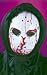 Hockey Mask - Dripping Bloody Bleeding Halloween Costume