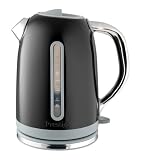 Prestige Deco Cordless Jug Kettle, Black, 1.5 Litre