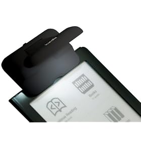 Kandle LED Book Light in Black by Ozeri, with new WideLip grip designed for the Amazon Kindle, Sony Reader and other eBook readers (Ships Free with Super Saver Shipping)