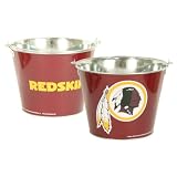 Washington Redskins Two-Sided Print Beer Bucket (Holds up to 8 Long Necks + Ice)