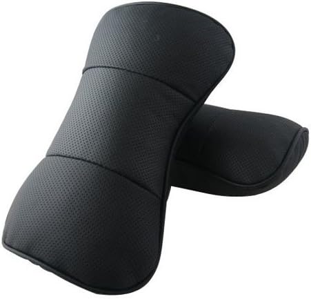 19875 Leather Headrest Neck Bone Shape Pillow Car Rest Cushion - Black (Pair) This pillow can n1j886z632zl help promote the blood circulation when you are resting and is good for your health. Reduces c192x9618u shock to neck for car shaking, protecting your head and neck well, Re