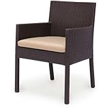 Caluco Maxime Wicker Dining Arm Chair