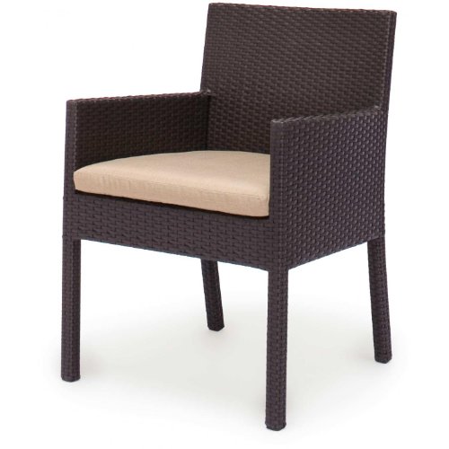 Caluco Maxime Wicker Dining Arm Chair