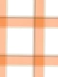 Orange & Navy Large Plaid Wallpaper