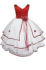 Girls Ankle Length Flower-Girl Dress/Pageant Dress 