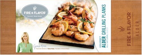 FIRE & FLAVOR Gourmet Grilling Planks, Alder, 2-Count Packages (Pack of 3)