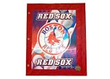 Boston Red Sox 3-D 2 Pocket Portfolio Case Pack 12
