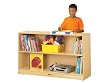 Jonti-Craft 0792JC Low Adjustable Bookcase, Natural