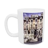 35 Christchurch Hill, NW3 (w/c on paper) by Miles Thistlethwaite - Mug - Standard Size