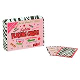 C.R. Gibson Lolita Girlfriend's Rule Double Deck Bridge Playing Cards, Jumbo Index