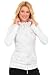 Bench Damen Sweatjacke CONVERT ZIP THRU, white